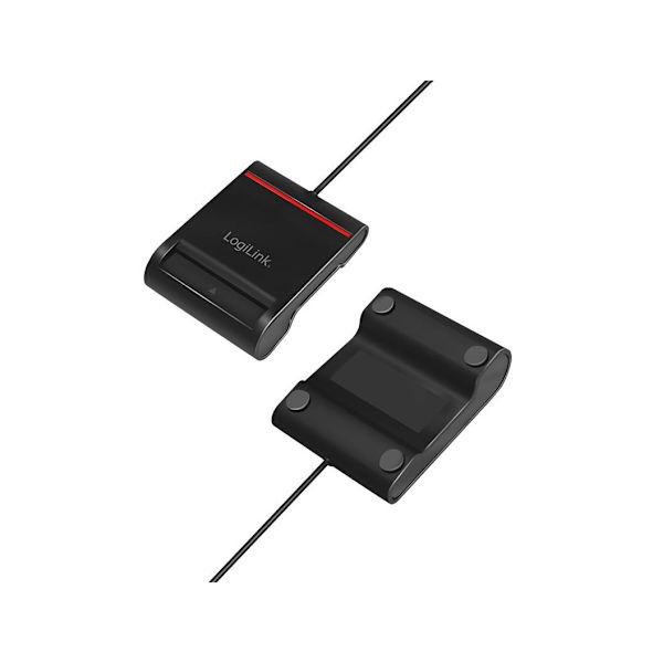 Logilink, kortleser, USB 2.0 kortleser, for smart ID, CR0047