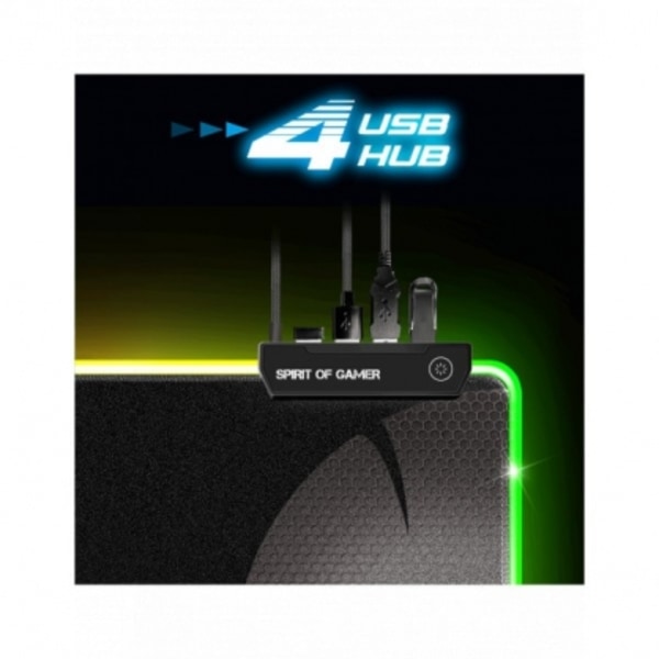PC-musmatta, Darkskull Ultra XXL Black, Spirit Of Gamer