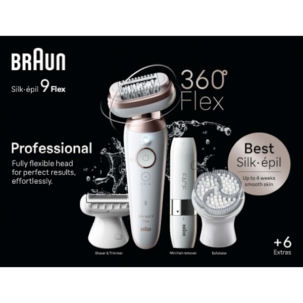 Epilator SES9-360 3D, Braun
