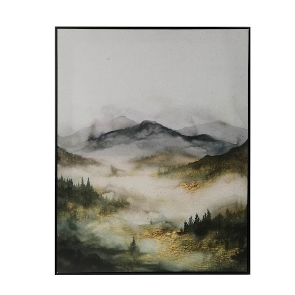 Seinätaide WALLY 60x80cm, vuoret 2