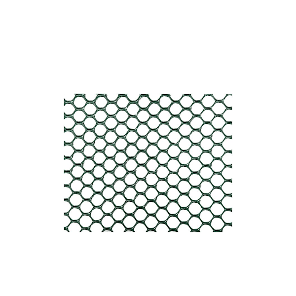 Skyddande staketgarnering AS-HEX, 1x25m Grön
