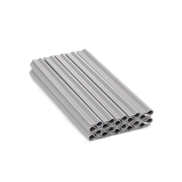 Klipsit verkkoaidan seulaliuskoille 200g/m2 19cm - vaaleanharmaa