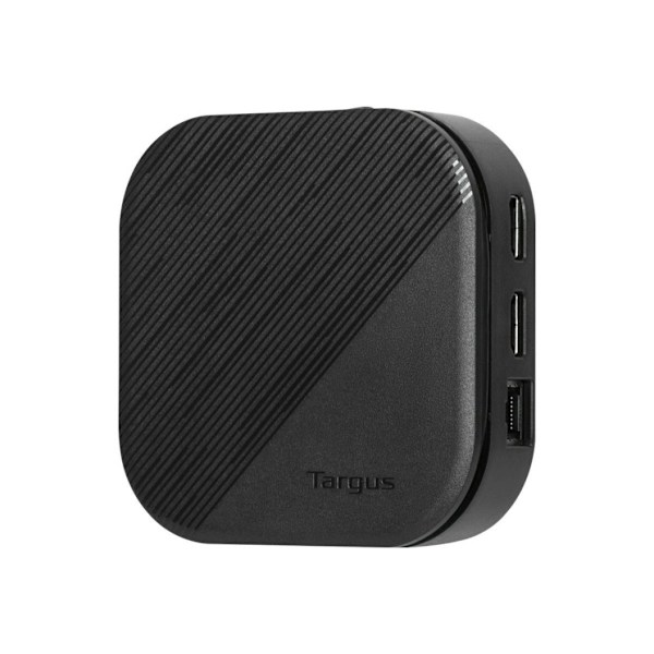 Targus, Universal DisplayLink USB-C Dual Monitor Travel Docking Station, 80W