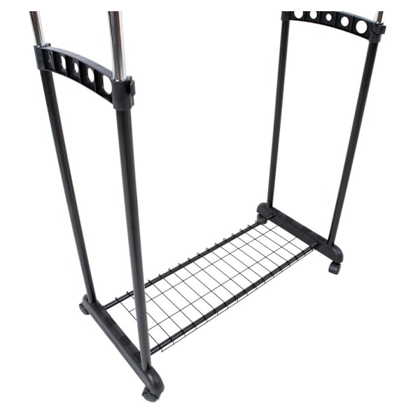 Bøjlevogn FRY 83x43xH93,5-168cm, sort/krom