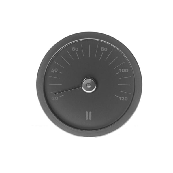 Badstuetermometer RENTO SVART, D15x2cm