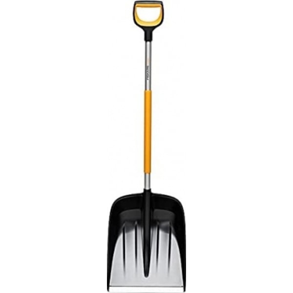 Häcksaxar, Fiskars X-Series snöskyffel (svart/orange)
