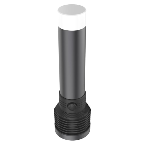 Platinet ficklampa 3W 1200mAh, grå (45772)