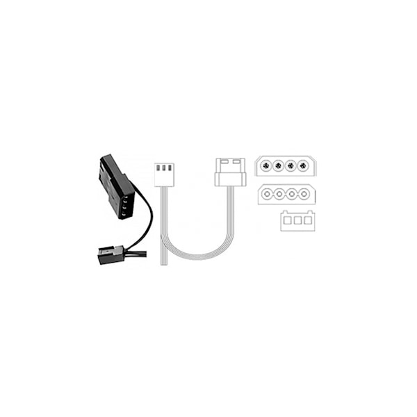 Kylare, Case Fans RF 120 W Vit, Deepcool