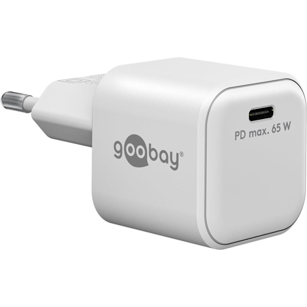 Goobay, 5370 USB-C USB-C TM dobbel hurtiglader (36 W) Hvit