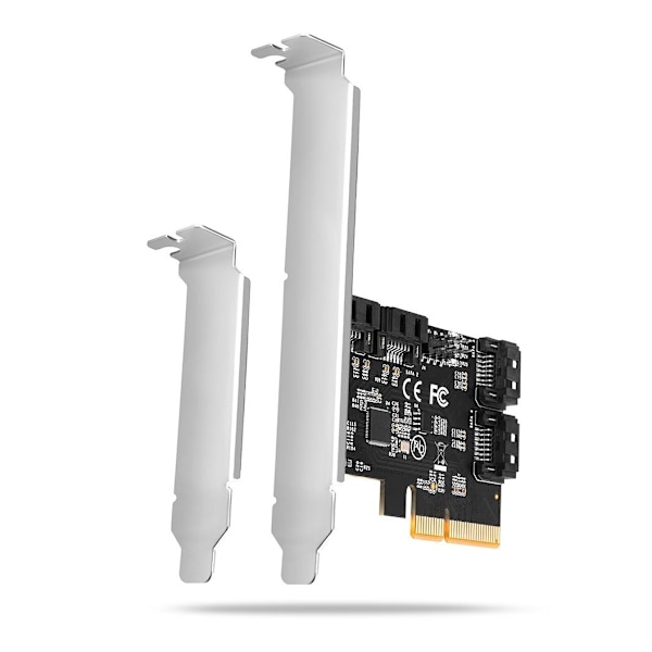 AXAGON, PCIe-ohjain 4x SATA 6G, PCES-SA4X4 musta