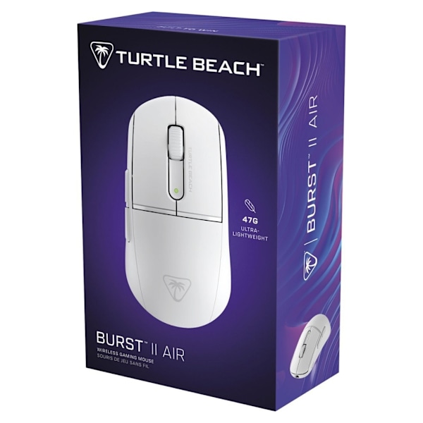 Turtle Beach trådløs mus Burst II Air, hvid