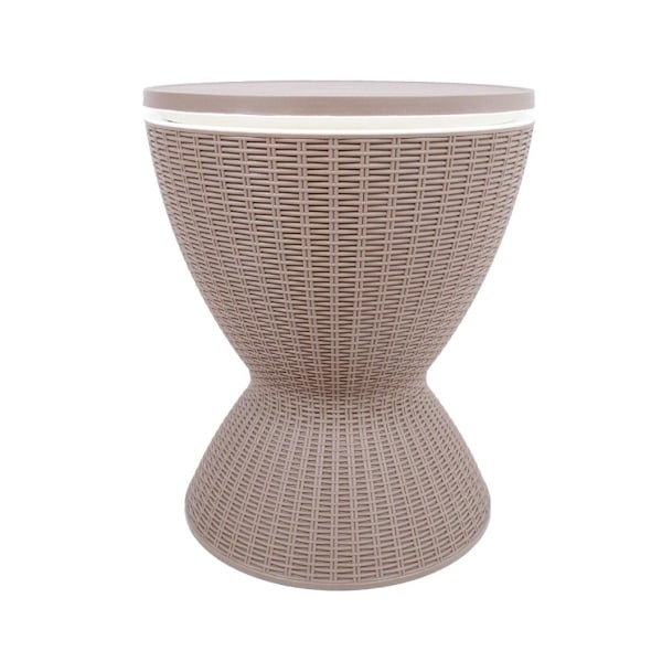 Bar set BELLE 3 in 1, grey plastic