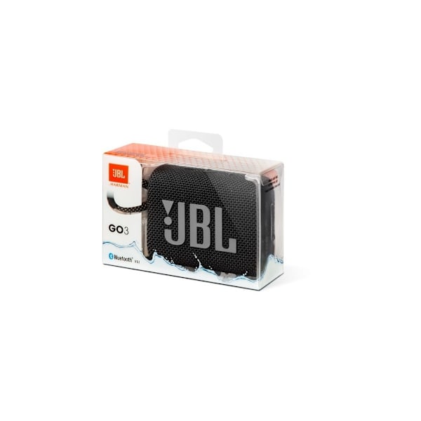 JBL trådløs højttaler Go 3 BT, sort