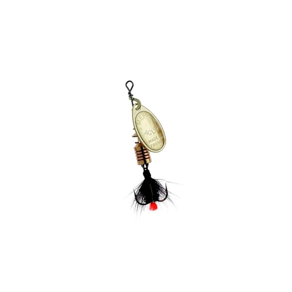 Spinner MEPPS AGLIA MOUCHE-2 4,5g guld/sort gylp