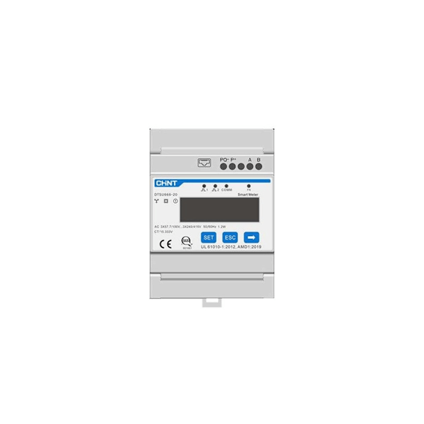 SUNGROW, SEM DTSU666-20 250A Trefas Smart Meter indirekt mätning (kräver CT), UT000138