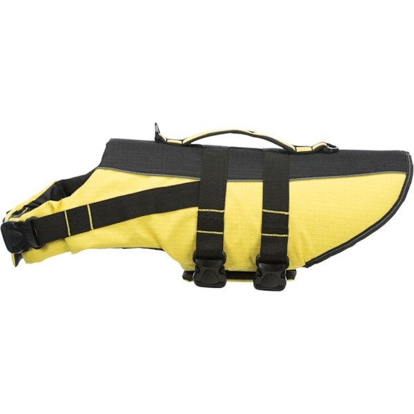 Redningsvest, L: 55 cm, gul/sort