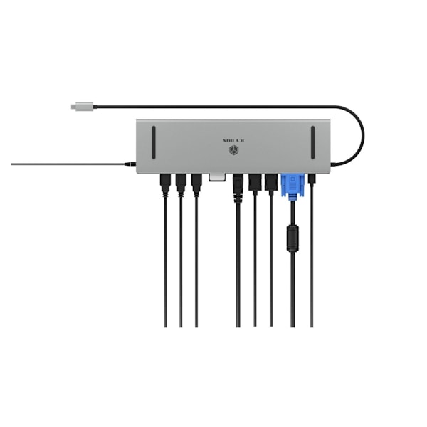 Raidsonic, dokkingstasjon, IB-DK2106a-CPD