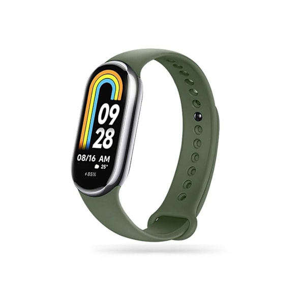 Tech-Protect kellon ranneke IconBand Xiaomi Smart Band 8, armeijanvihreä