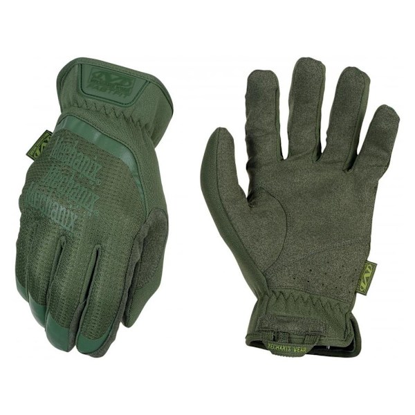 Handskar Mechanix FastFit® Olive Drab, storlek M
