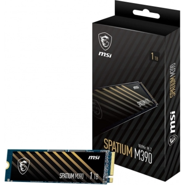 Harddisker (SSD), M390 1000 GB NVMe M.2, MSI