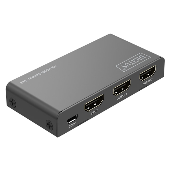 Digitus, 4K HDMI Splitter, 1x2, DS-55336