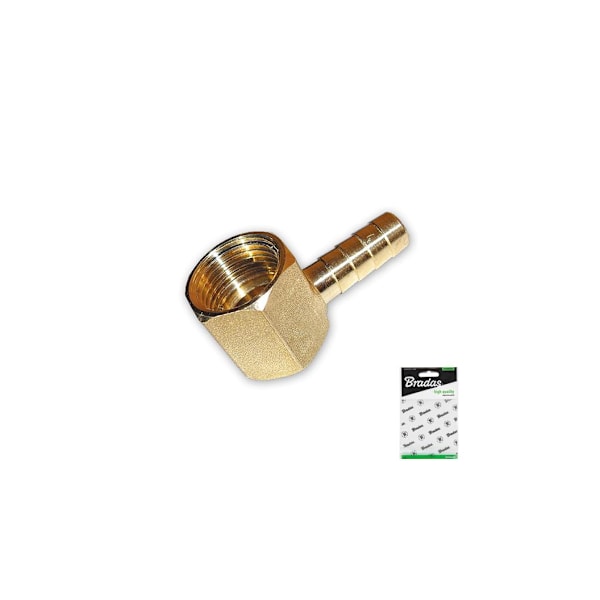 Kulmaliitin 1/2" x 10mm MESSING