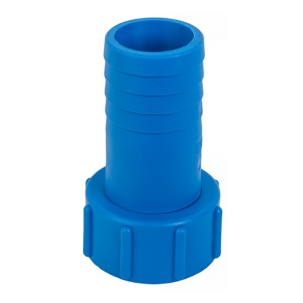 Set med 3 produkter. IBC-adapter S60X6 Hun x 2" svingbar slangehale