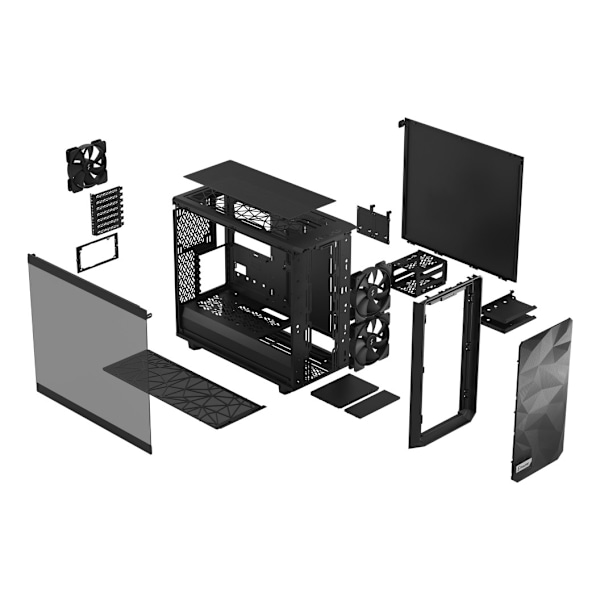Fractal Design, Meshify 2 Lite, TG Light Tint