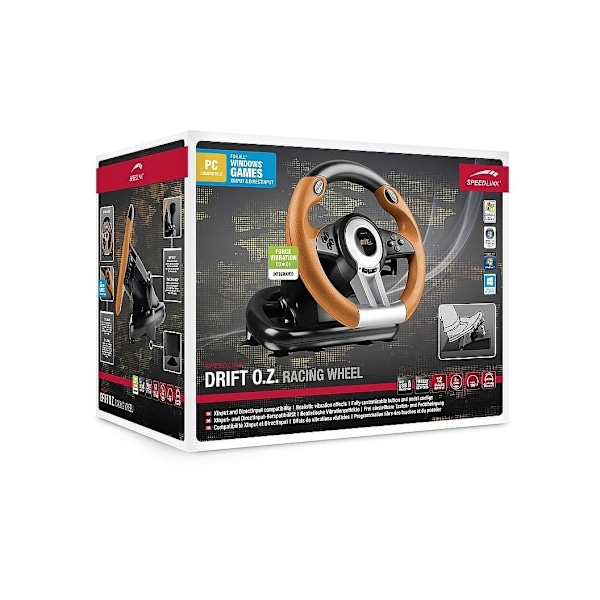 Speedlink racerhjul Drift O.Z. (SL-6695-BKOR-01)
