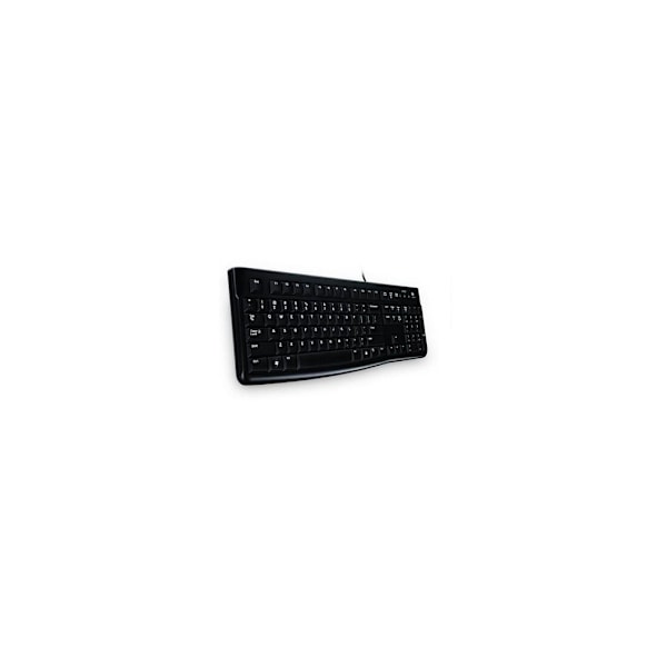 PC-tastatur K120 (US) 920-002509, Logitech Sort