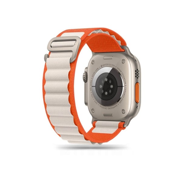Tech-Protect klokkerem Nylon Pro Apple Watch 42/44/45/49 mm, oransje/mussy