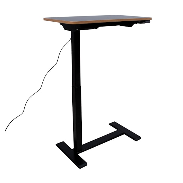 Skrivebord ERGO med 1 motor 70x40cm, sort