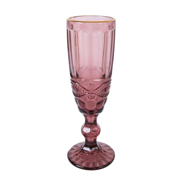 Set med 6 produkter. Champagnebeger LUNA 180ml, lilla