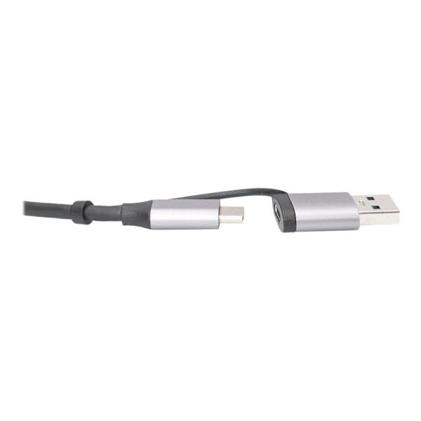 Digitus, USB3.0/USB C 3.1 til 2.5G Ethernet-adapter, USB Type-C Gigabit Ethernet-adapter 2.5G, USB-C + USB A (USB3.1/3.0), DN-3028