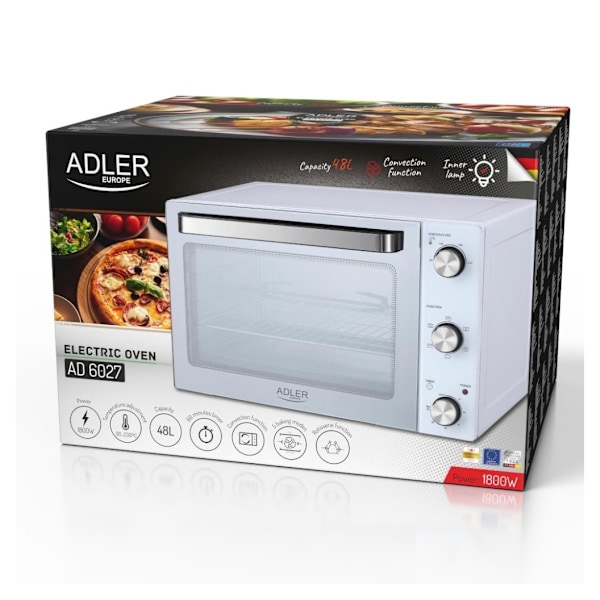 Adler, elektrisk ovn, AD 6027