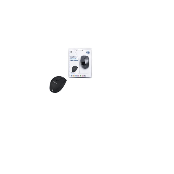Logilink, Bluetooth Laser Mouse,, Maus Laser Bluetooth med 5 Tasten Sort
