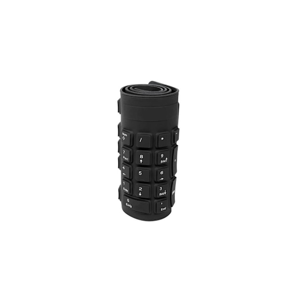 Logilink, Joustava näppäimistö, Joustava vedenpitävä näppäimistö USB + PS/2, ID0019A