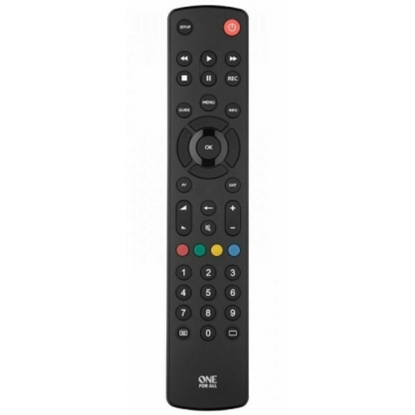 Fjernkontroll URC1210 Universal Black, One For All Sort