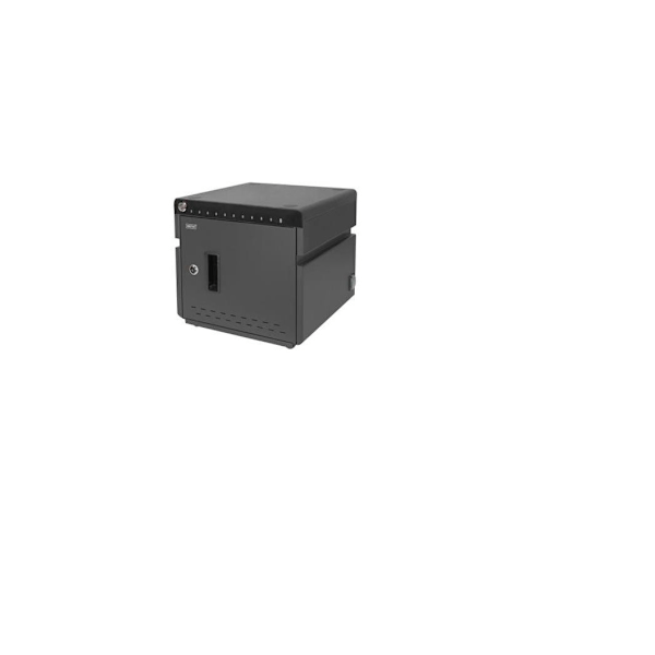 Digitus, mobilt skrivebordsopladningsskab til notebooks/tablets op til 14', DN-45004 Sort