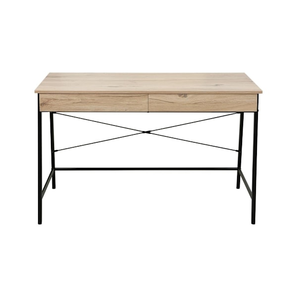 Desk HANNES 120x60xH76cm, rustic melamine