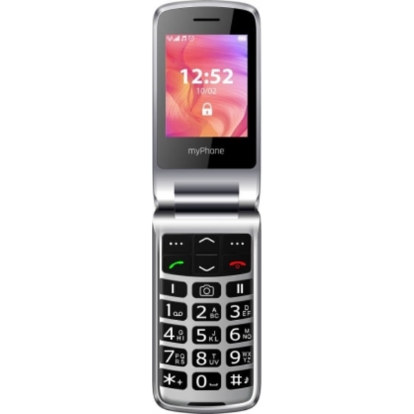 Telefon Rumba 2 Sort, Myphone Sort, Sølv