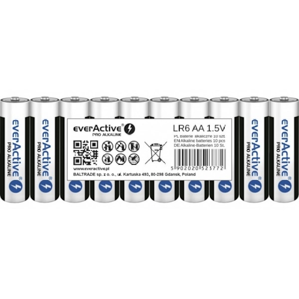Batteri LR610PAKPA 10-pakning, Panasonic