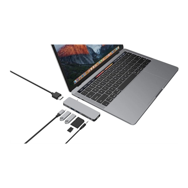 Hyper, HyperDrive USB-C 7-i-1 Laptop Form-Fit Hub