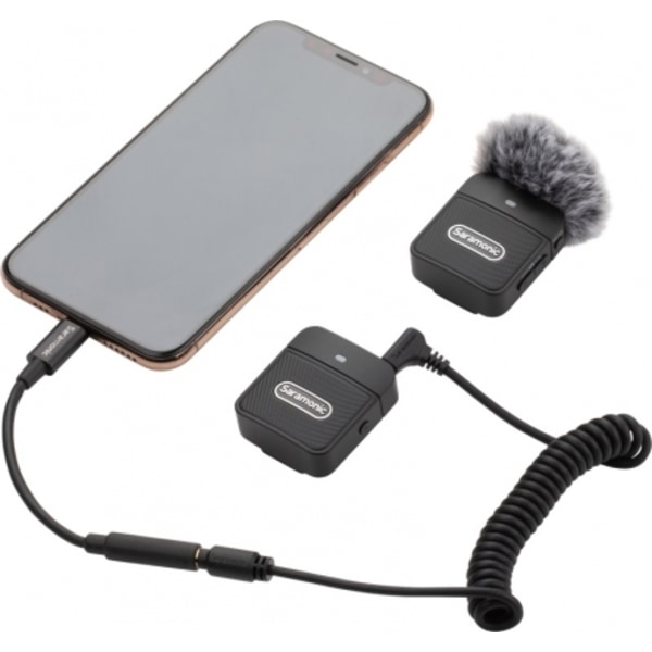 Microphone Blink 100 B1 (TX+RX) 1 till 1, 2,4 GHz trådlöst system, Saramonic
