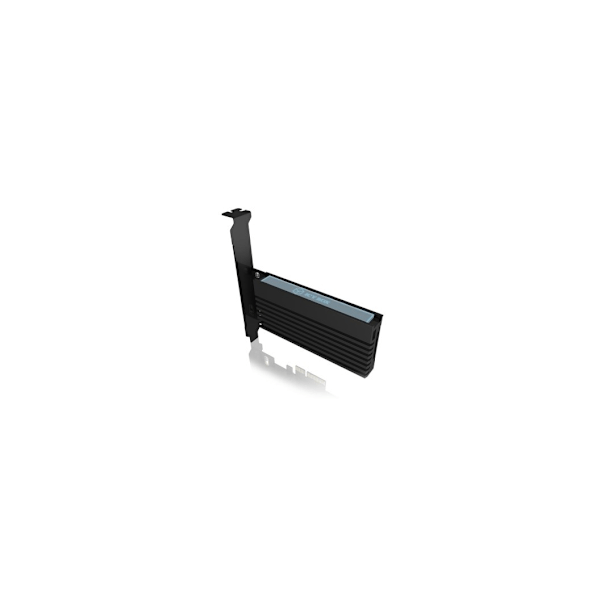 Raidsonic, ICY BOX, PCIe-kortti M.2 M-Key-liitännällä yhdelle M.2 NVMe SSD:lle
