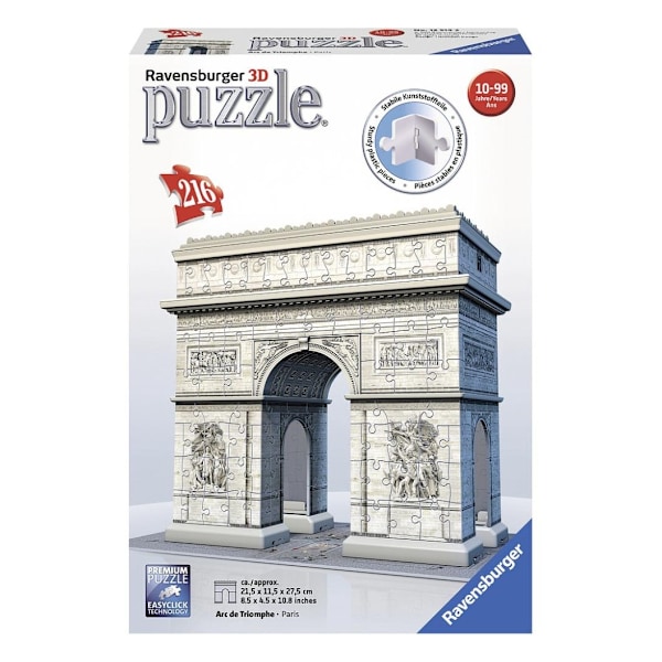 Ravensburger 3D puslespil 216 stk Triumfbuen