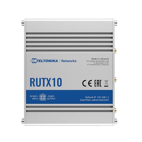 Teltonika, industriel router, RUTX10