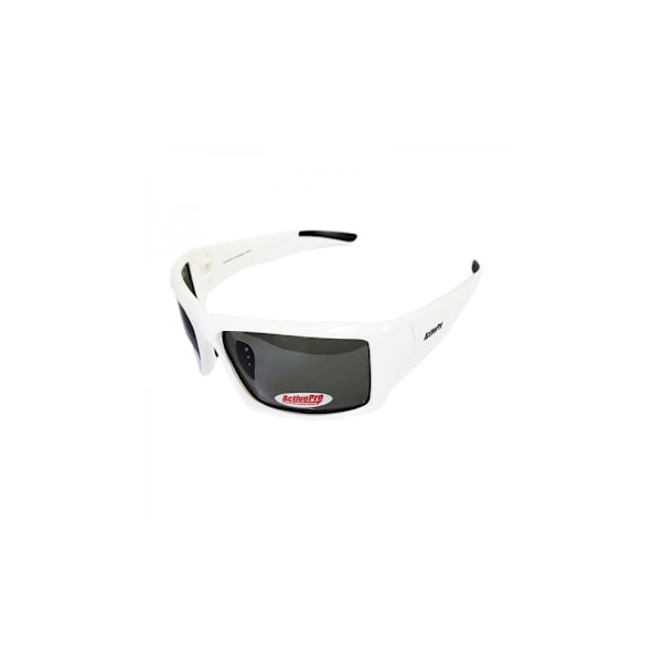 Polariserte solbriller FLOATING PS-2084 hvit+sort/linse grå, Active Pro