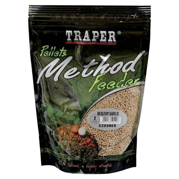 TRAPER Metode Feeder Pellet Hvidløg 2mm/500g