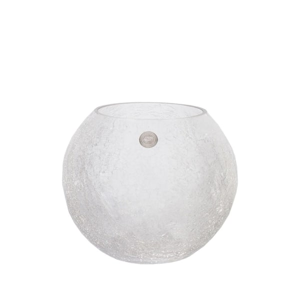 Vas CRACK BOWL, D24xH21cm, sprucket glas